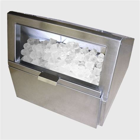 stainless steel ice box for sale|stainless steel ice storage bin.